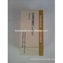 Absorbable Orichrome chromg catgut de buenas ventas